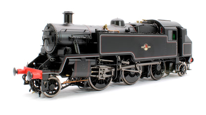 British Railways Standard 3MT 2-6-2T Lined Black Late Crest Unnumbered - Steam Tank Locomotive - DCC Sound