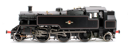 British Railways Standard 3MT 2-6-2T Lined Black Late Crest Unnumbered - Steam Tank Locomotive - DCC Sound