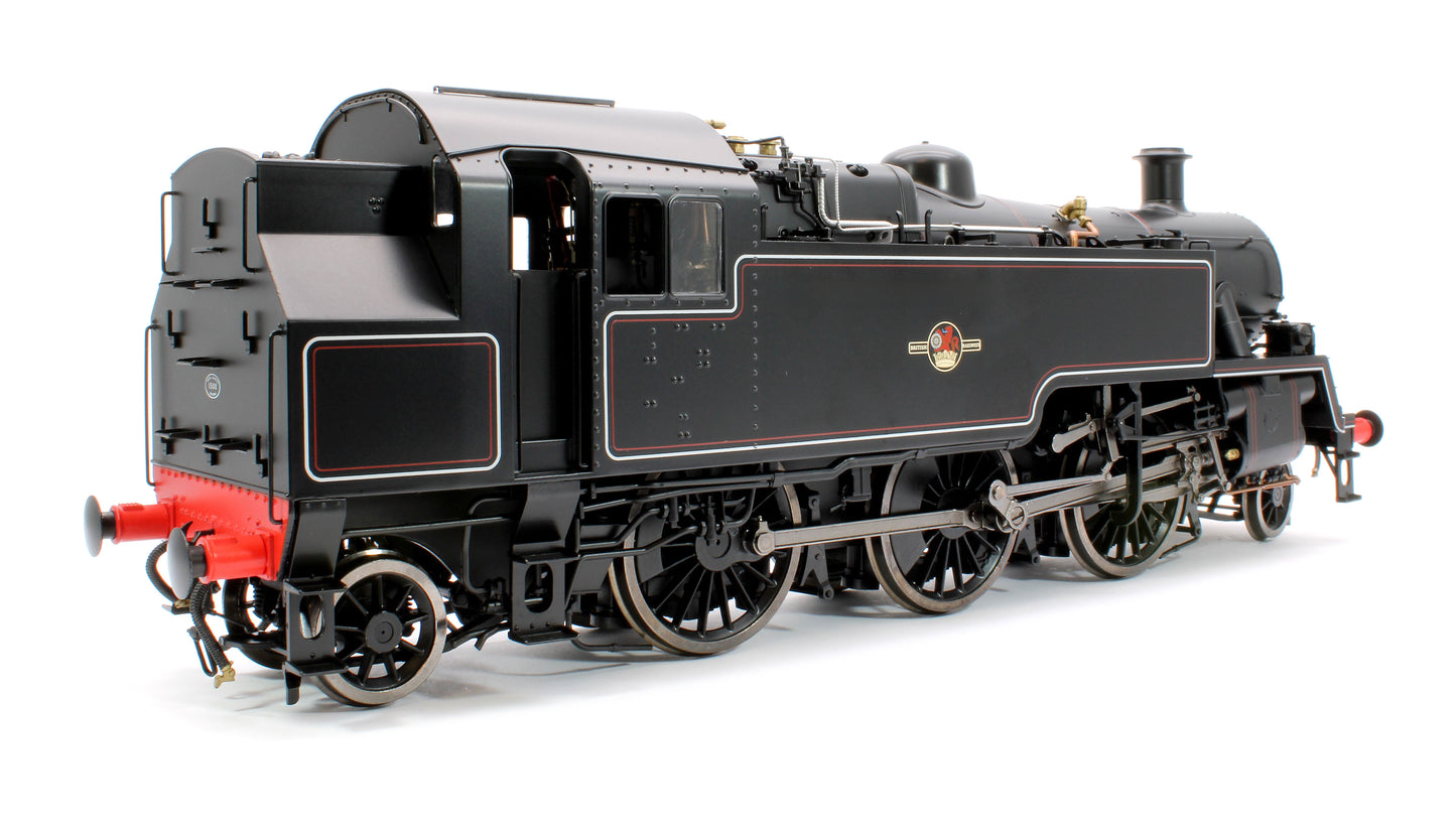 British Railways Standard 3MT 2-6-2T Lined Black Late Crest Unnumbered - Steam Tank Locomotive - DCC Fitted