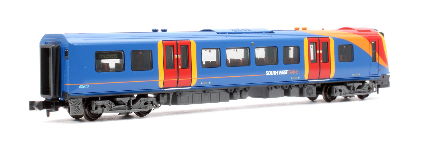 Class 450 4-Car EMU No. 450073 in South West Trains livery