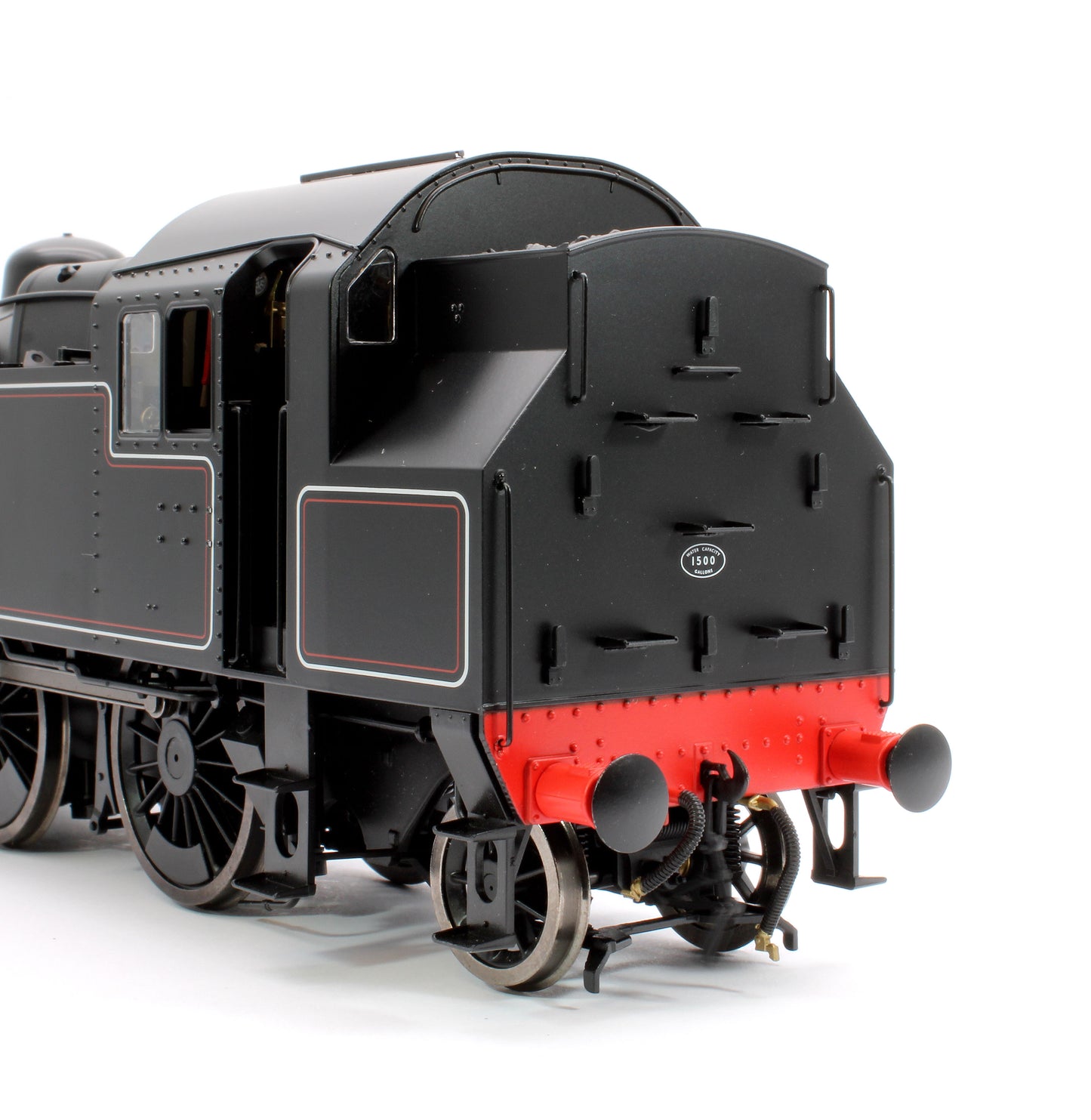 British Railways Standard 3MT 2-6-2T Lined Black Late Crest Unnumbered - Steam Tank Locomotive - DCC Sound