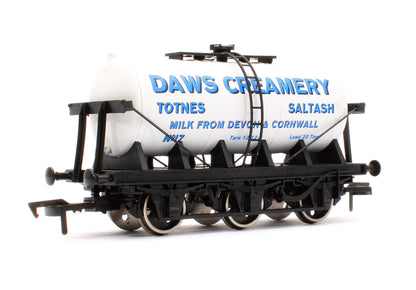 Pre-Owned 6 Wheel 20T No.17 Tank Wagon 'Daws Creamery'