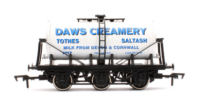 Pre-Owned 6 Wheel 20T No.17 Tank Wagon 'Daws Creamery'