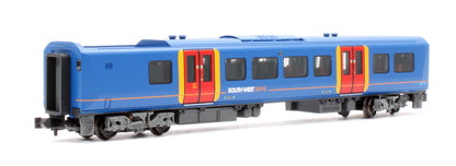 Class 450 4-Car EMU No. 450073 in South West Trains livery