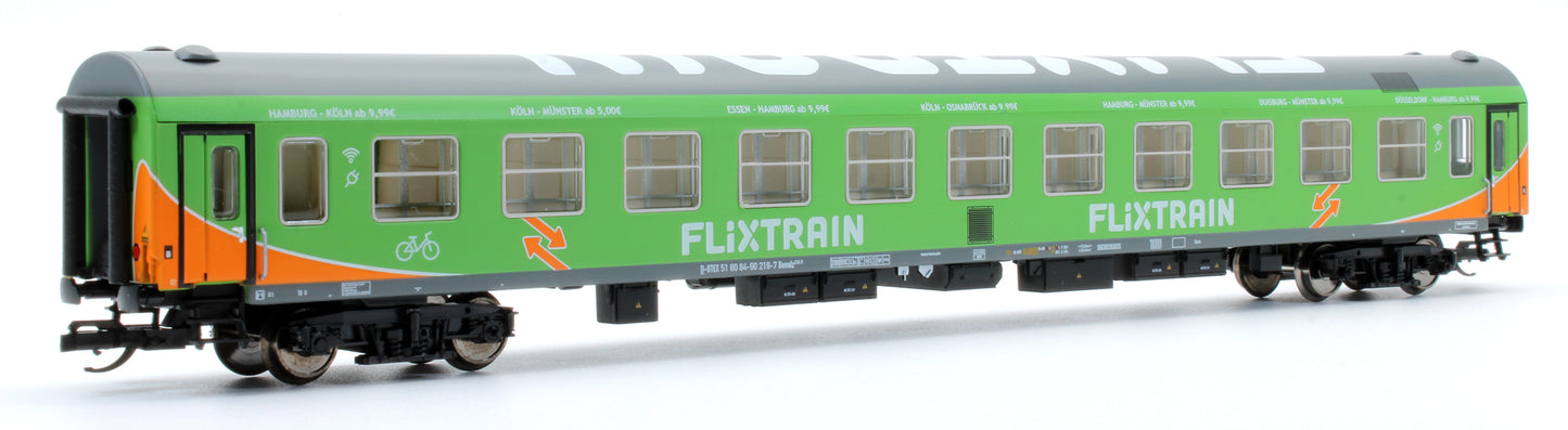 Pre-Owned Set Of 3 Flixtrain Coaches