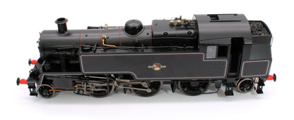 British Railways Standard 3MT 2-6-2T Lined Black Late Crest Unnumbered - Steam Tank Locomotive - DCC Sound