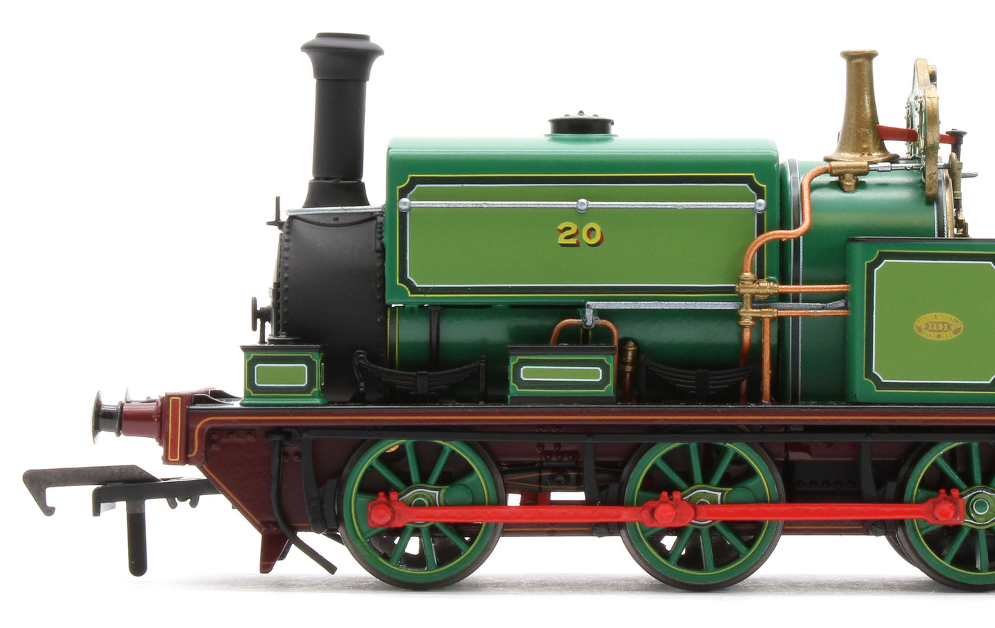 960505 Manning Wardle L Class 'Logan and Hemmingway' No.20 in Lined Green 0-6-0ST Steam Tank Locomotive - DCC Sound