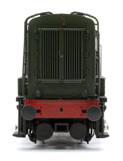 MR-507 Class 11 Shunter BR Green (WR Style Lettering) 15106 Diesel Locomotive - Weathered