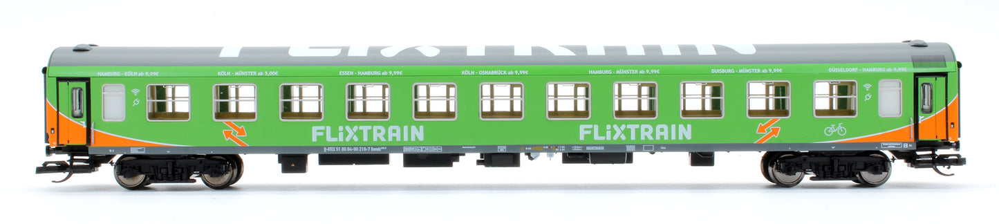 Pre-Owned Set Of 3 Flixtrain Coaches