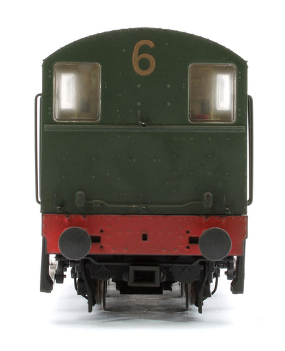 MR-507 Class 11 Shunter BR Green (WR Style Lettering) 15106 Diesel Locomotive - Weathered