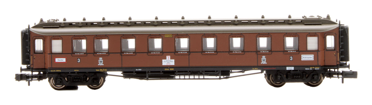 Pre-Owned 781204 'Prussian Glory' Train Pack - Class P10 2-8-2 & four coaches of the Prussian state railway - DCC Fitted
