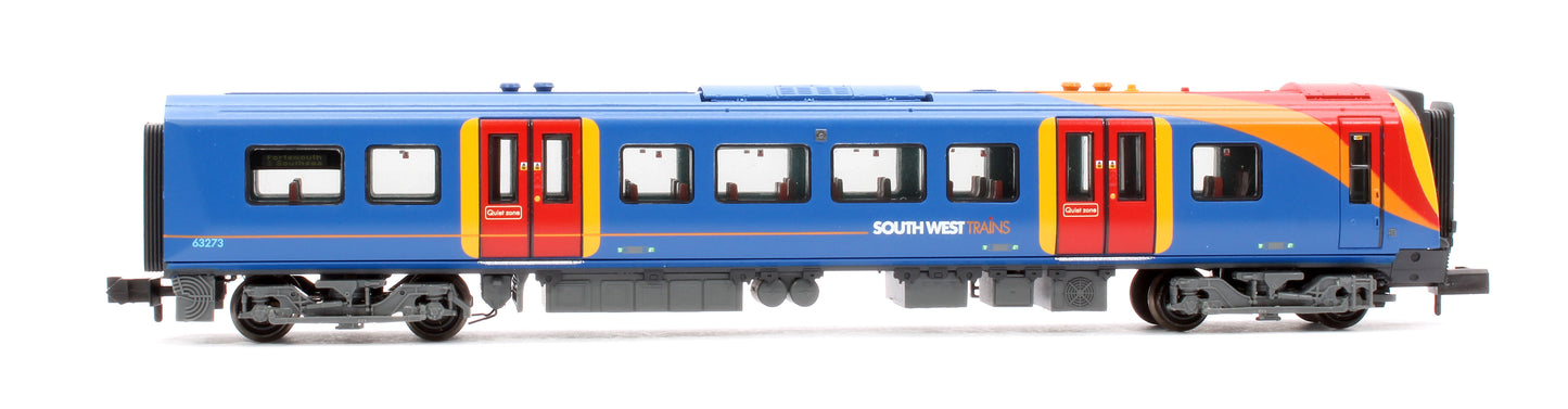 Class 450 4-Car EMU No. 450073 in South West Trains livery