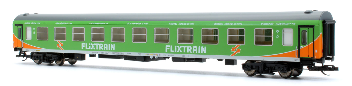 Pre-Owned Set Of 3 Flixtrain Coaches
