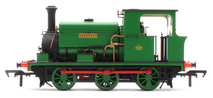 960006 Manning Wardle L Class 'Forward' in Plain Green 0-6-0ST Steam Tank Locomotive