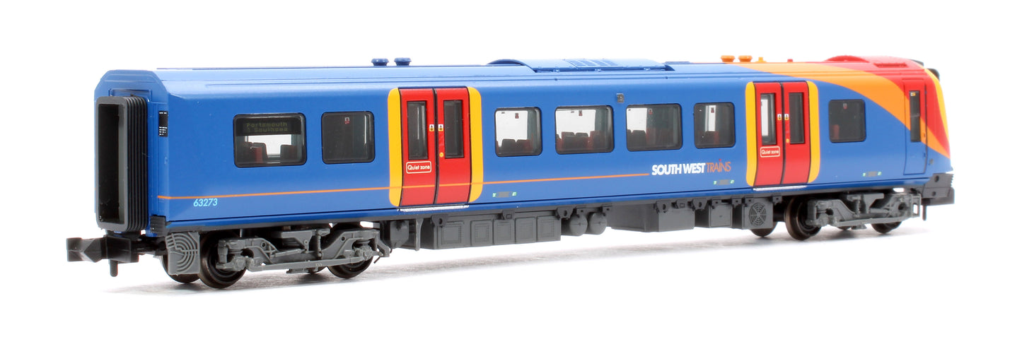 Class 450 4-Car EMU No. 450073 in South West Trains livery