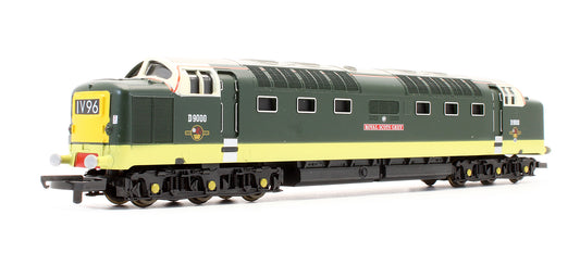 Pre-Owned L204651 BR Two Tone Green Class 55 'Royal Scots Grey' D9000 Diesel Locomotive - Limited Edition