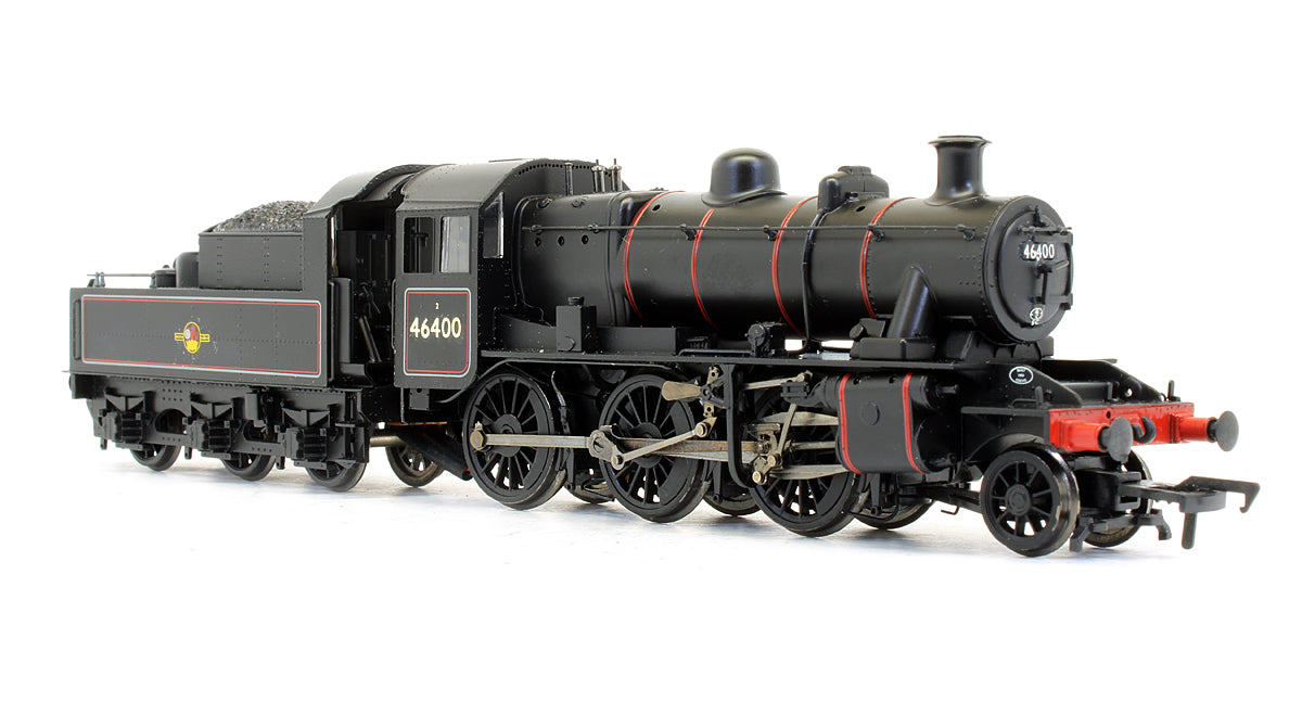 Pre-Owned Ivatt Class 2MT 2-6-0 '46400' BR Lined Black Late Crest Steam Locomotive - Renumbered