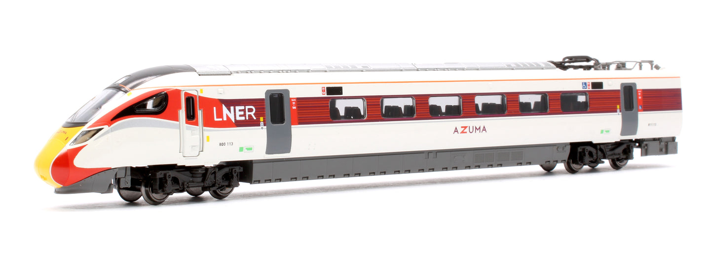 Class 800 113 LNER Azuma 9 Car Train Pack - DCC Fitted