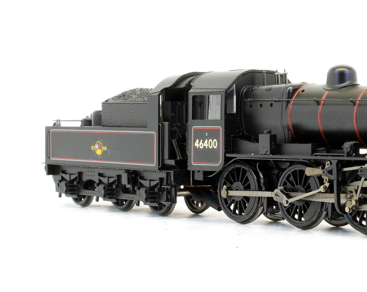 Pre-Owned Ivatt Class 2MT 2-6-0 '46400' BR Lined Black Late Crest Steam Locomotive - Renumbered