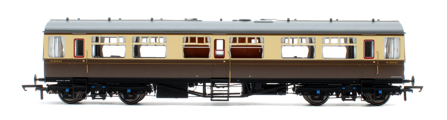 Black Label GWR Great Western Q13 Inspection Saloon, BR WR Chocolate & Cream W80943
