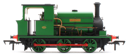 960506 Manning Wardle L Class 'Forward' in Plain Green 0-6-0ST Steam Tank Locomotive - DCC Sound