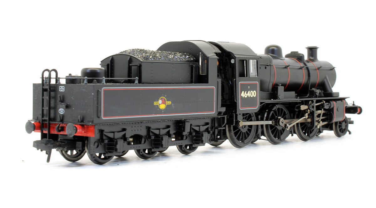 Pre-Owned Ivatt Class 2MT 2-6-0 '46400' BR Lined Black Late Crest Steam Locomotive - Renumbered