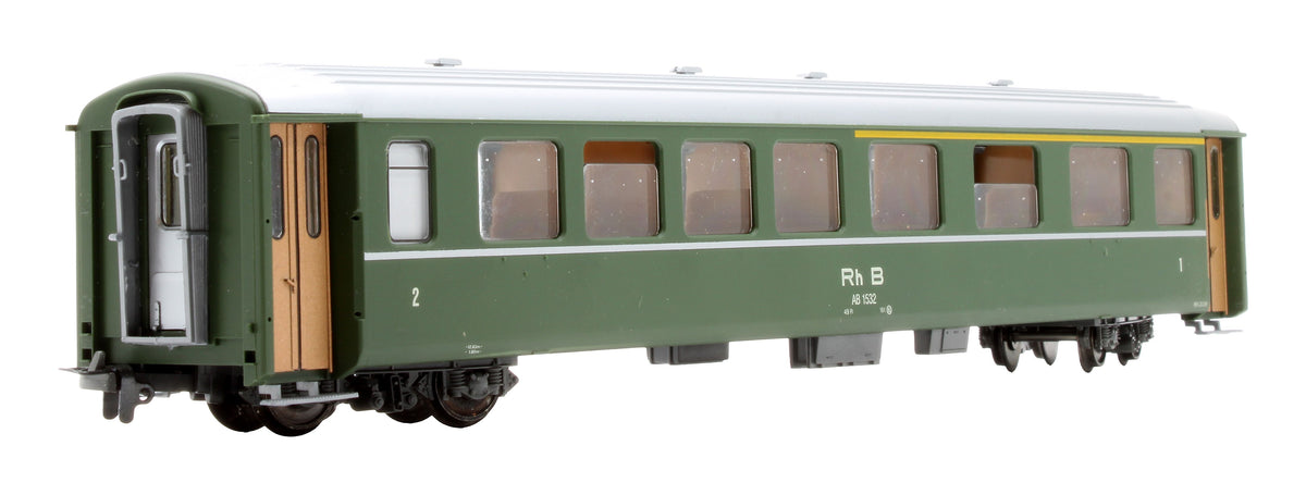 Pre-Owned 7215 100 Express Train Set Of The Rhaetian Railway