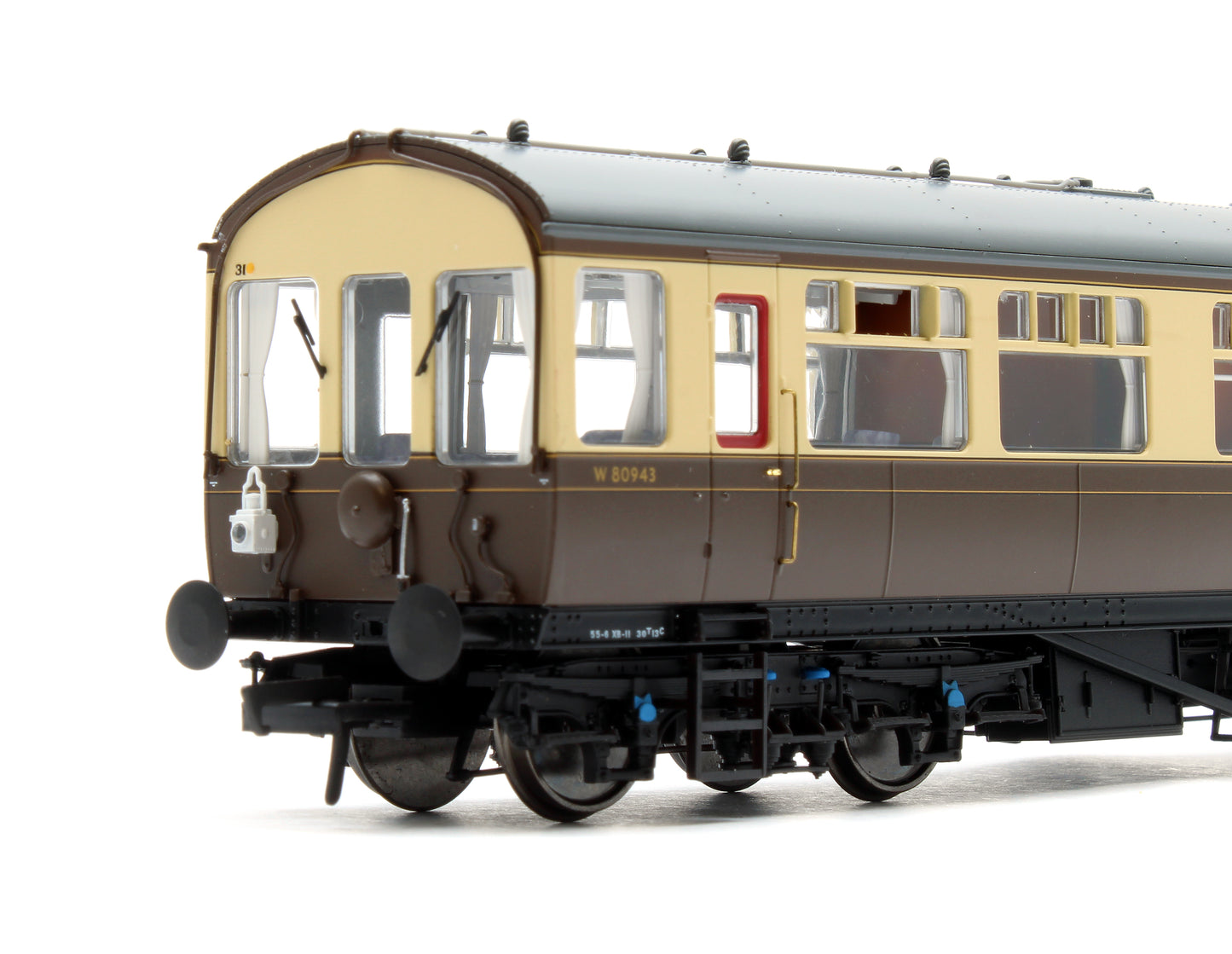 Black Label GWR Great Western Q13 Inspection Saloon, BR WR Chocolate & Cream W80943