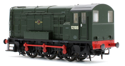 MR-510 Class 11 Shunter BR Green Late Crest 12105 Diesel Locomotive