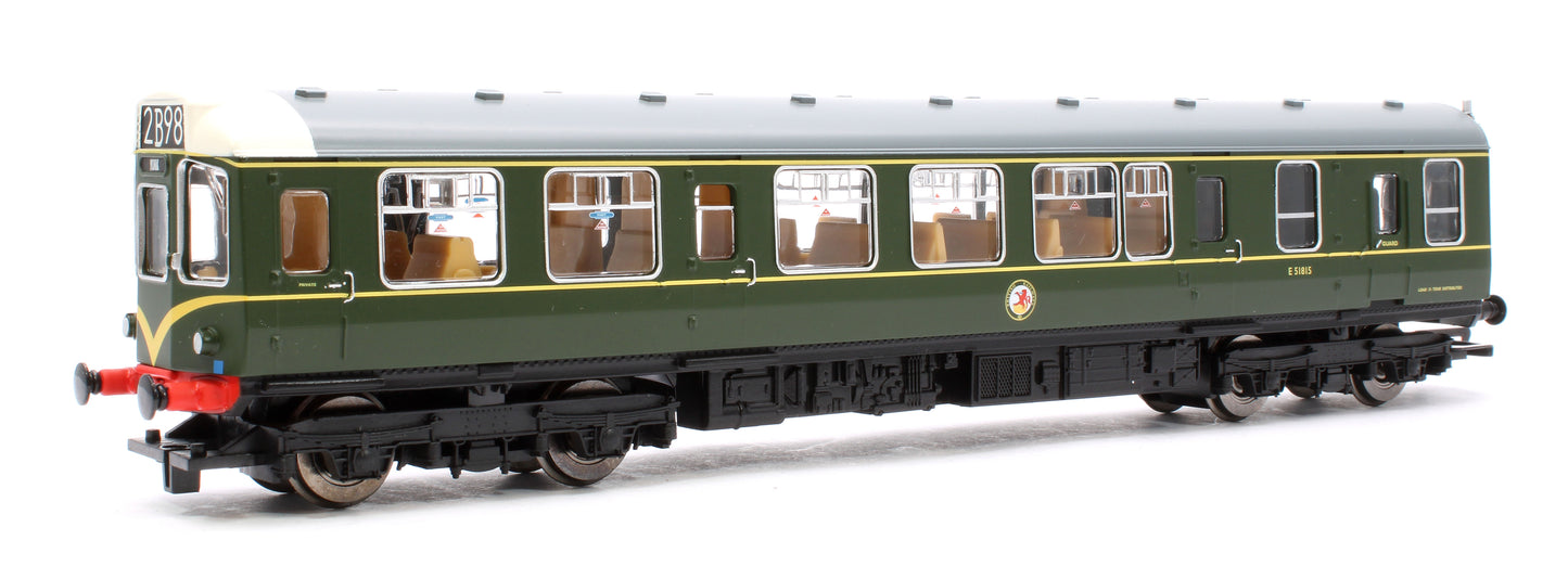 RailRoad Plus Class 110 3 Car DMU BR Green with Speed Whiskers Train Pack