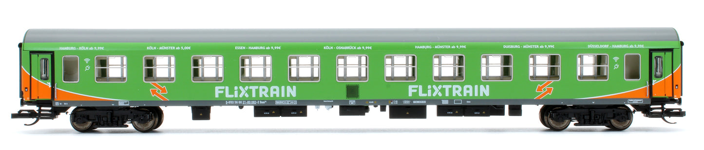 Pre-Owned Set Of 3 Flixtrain Coaches