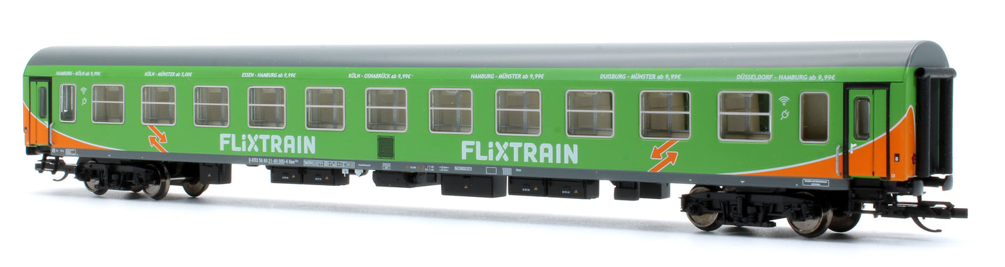 Pre-Owned Set Of 3 Flixtrain Coaches