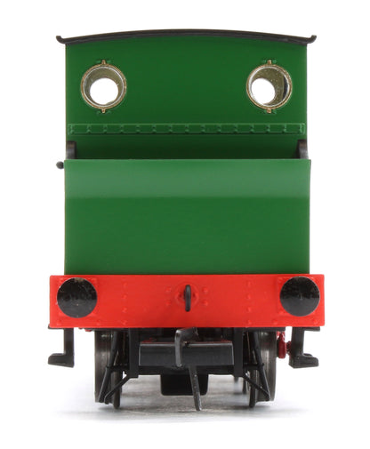 960506 Manning Wardle L Class 'Forward' in Plain Green 0-6-0ST Steam Tank Locomotive - DCC Sound