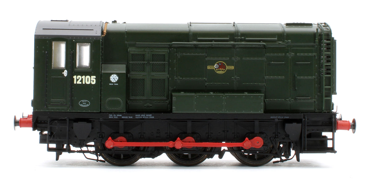 MR-510 Class 11 Shunter BR Green Late Crest 12105 Diesel Locomotive