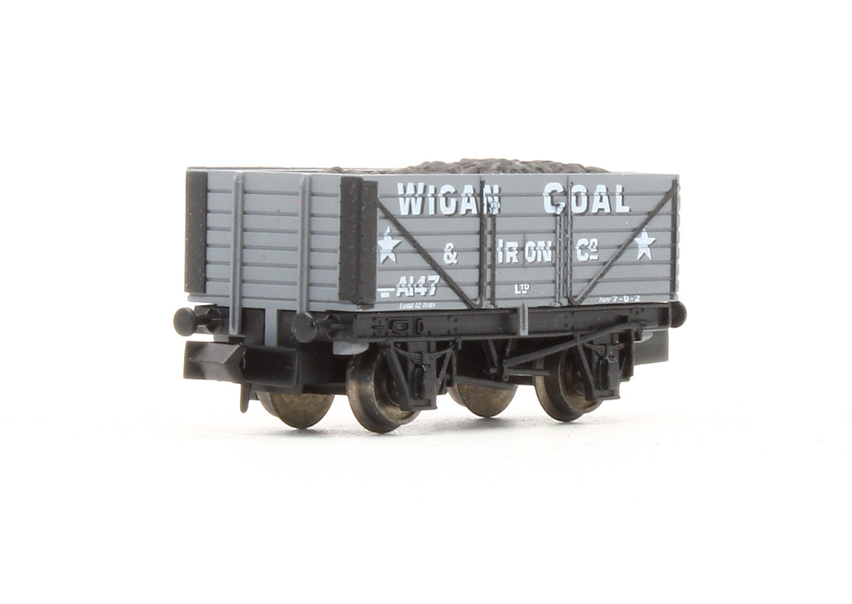 Pre-Owned 'Wigan Coal' 7 Plank Wagon No.A147