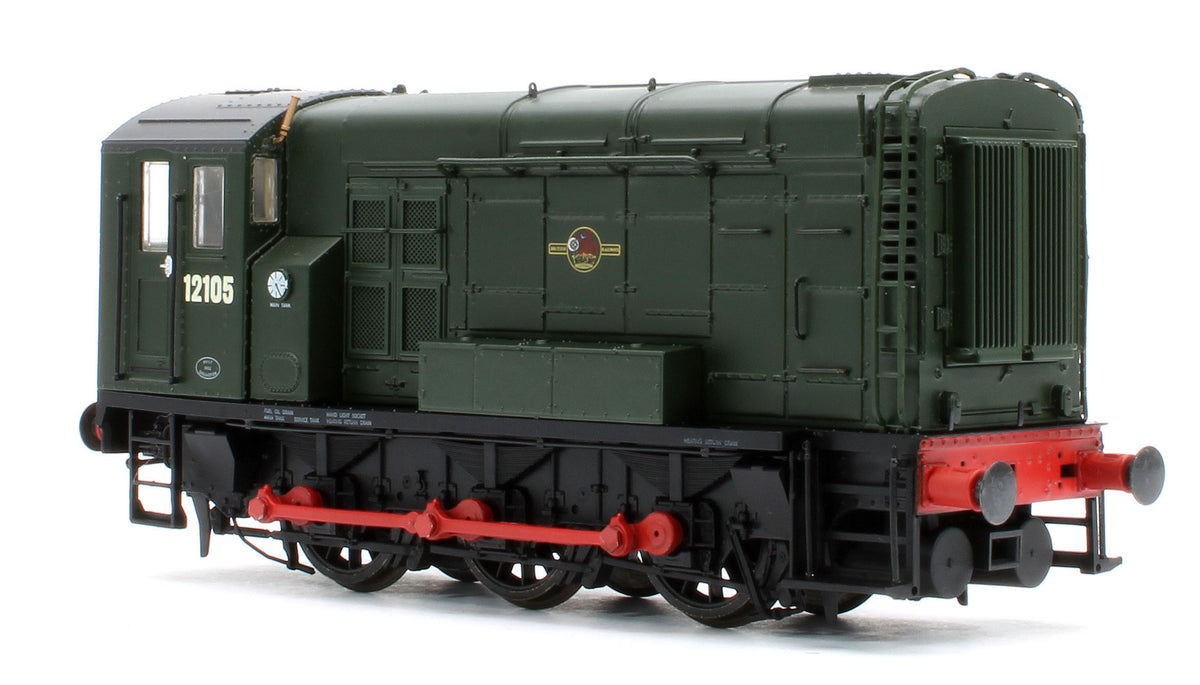 MR-510 Class 11 Shunter BR Green Late Crest 12105 Diesel Locomotive