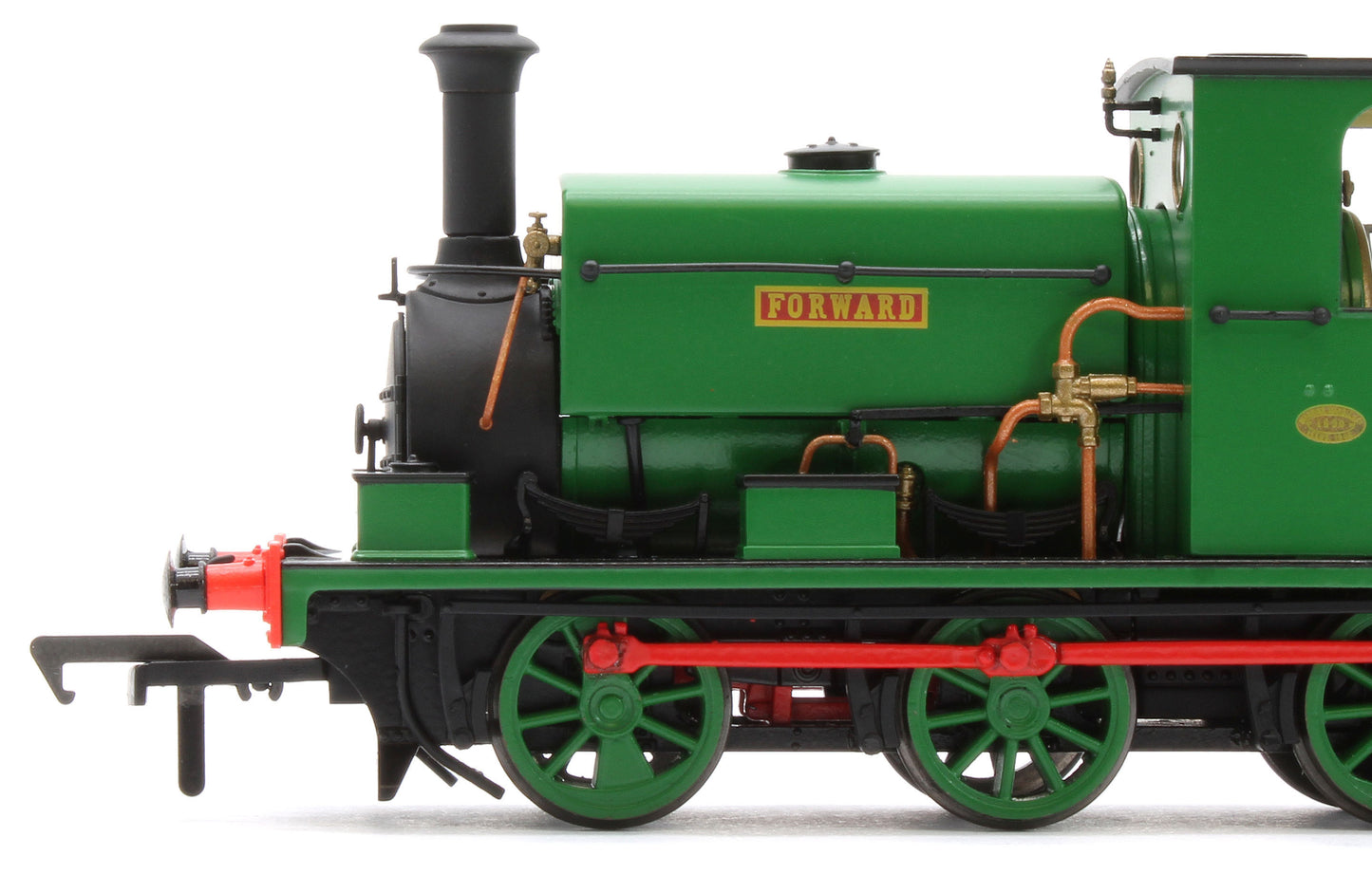 960506 Manning Wardle L Class 'Forward' in Plain Green 0-6-0ST Steam Tank Locomotive - DCC Sound