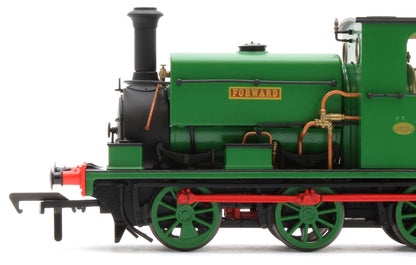 960506 Manning Wardle L Class 'Forward' in Plain Green 0-6-0ST Steam Tank Locomotive - DCC Sound