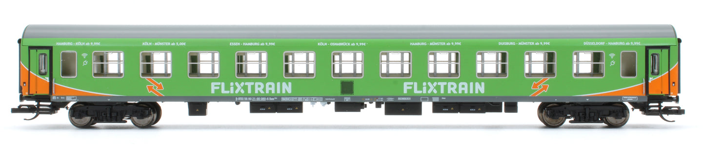 Pre-Owned Set Of 3 Flixtrain Coaches