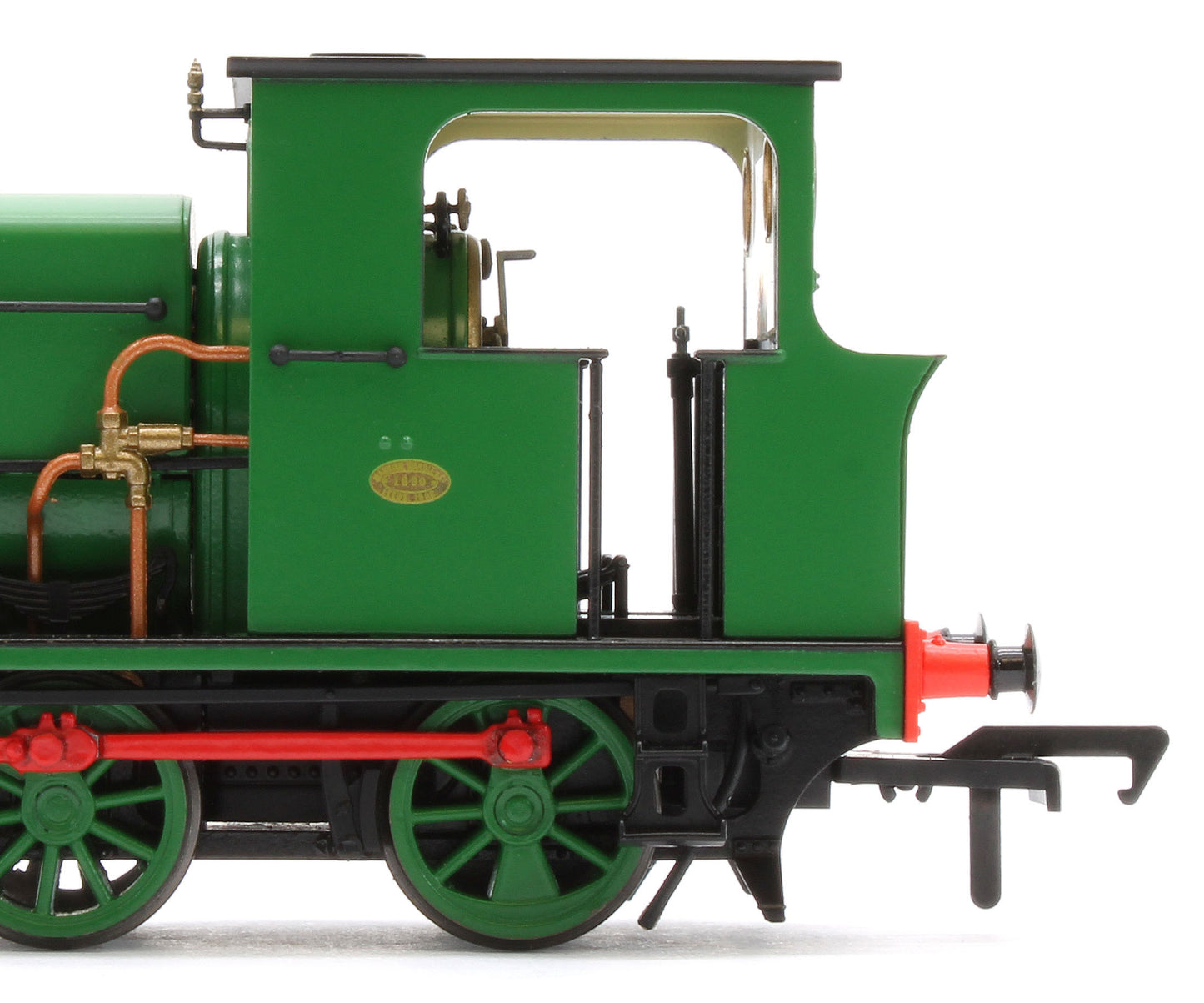 960006 Manning Wardle L Class 'Forward' in Plain Green 0-6-0ST Steam Tank Locomotive
