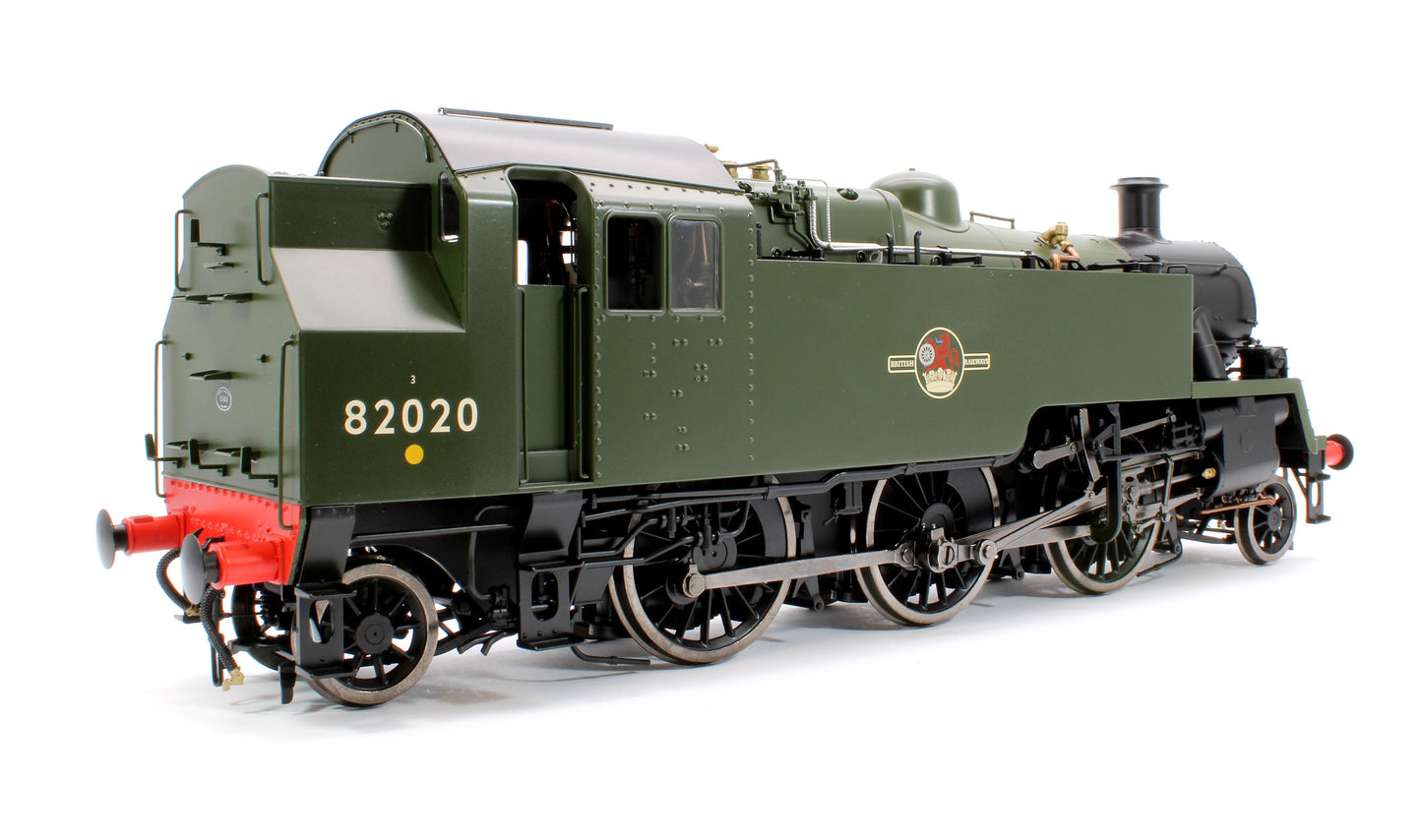 Pre-Owned British Railways Standard 3MT 2-6-2T Green Late Crest 82020 - DCC Sound