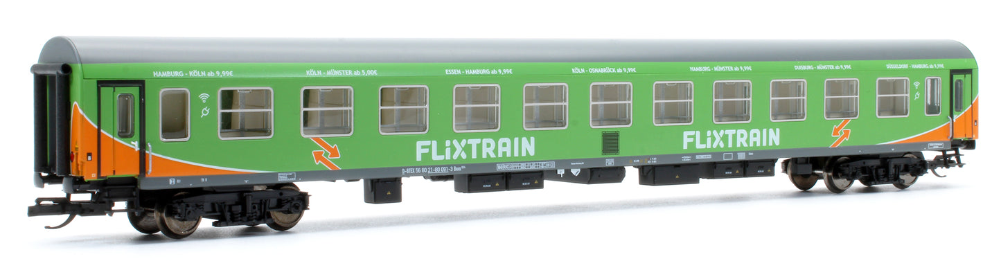 Pre-Owned Set Of 3 Flixtrain Coaches