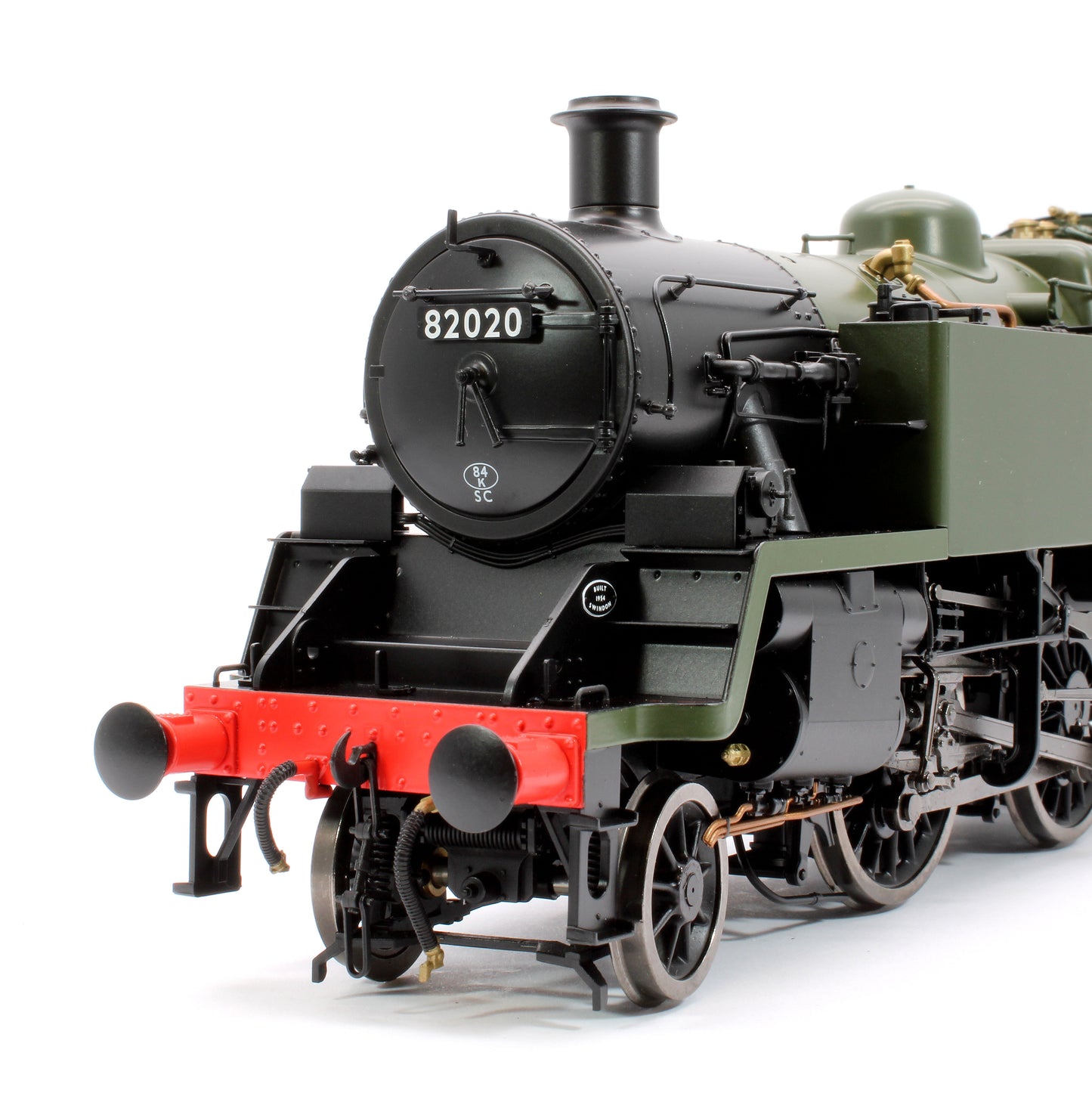 British Railways Standard 3MT 2-6-2T Green Late Crest 82020 - DCC Sound Fitted