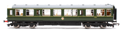 RailRoad Plus Class 110 3 Car DMU BR Green with Speed Whiskers Train Pack