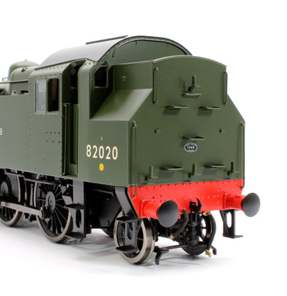 British Railways Standard 3MT 2-6-2T Green Late Crest 82020 - Steam Tank Locomotive - DCC Fitted