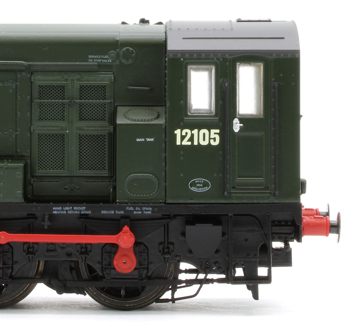 MR-510 Class 11 Shunter BR Green Late Crest 12105 Diesel Locomotive
