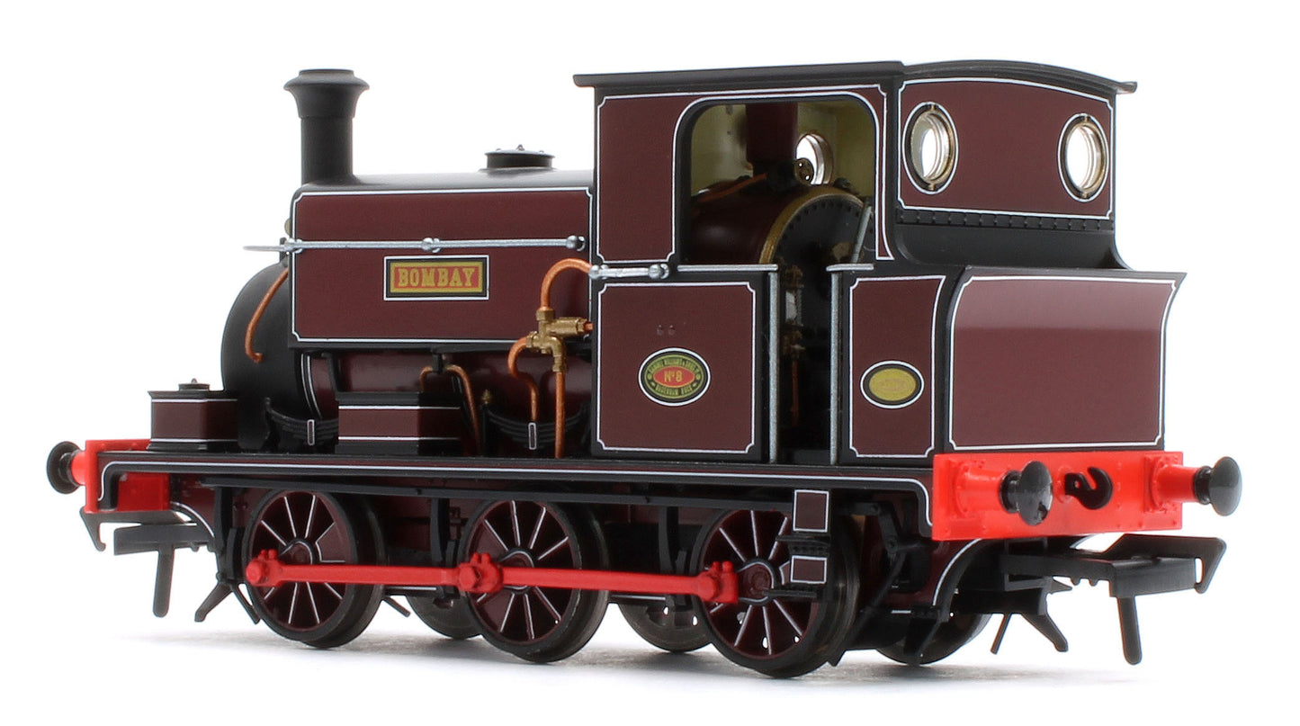 960507 Manning Wardle L Class 'Bombay' in Lined Red 0-6-0ST Steam Tank Locomotive - DCC Sound