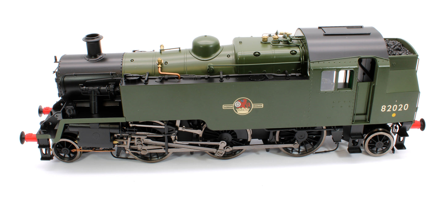 British Railways Standard 3MT 2-6-2T Green Late Crest 82020 - DCC Sound Fitted