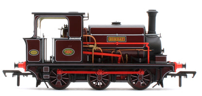 960507 Manning Wardle L Class 'Bombay' in Lined Red 0-6-0ST Steam Tank Locomotive - DCC Sound