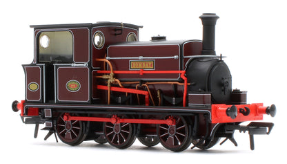 960007 Manning Wardle L Class 'Bombay' in Lined Red 0-6-0ST Steam Tank Locomotive